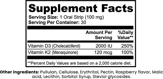 VIORAN™ Vitamin D3+K2 Strips