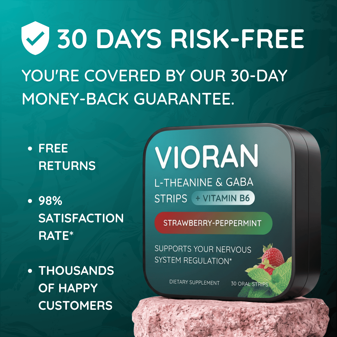 VIORAN™ L-theanine & GABA Strips