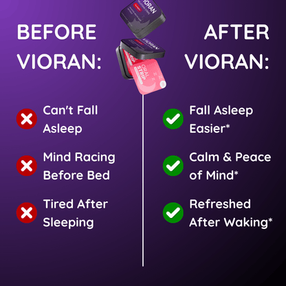 VIORAN™ Melatonin Sleep Support Strips