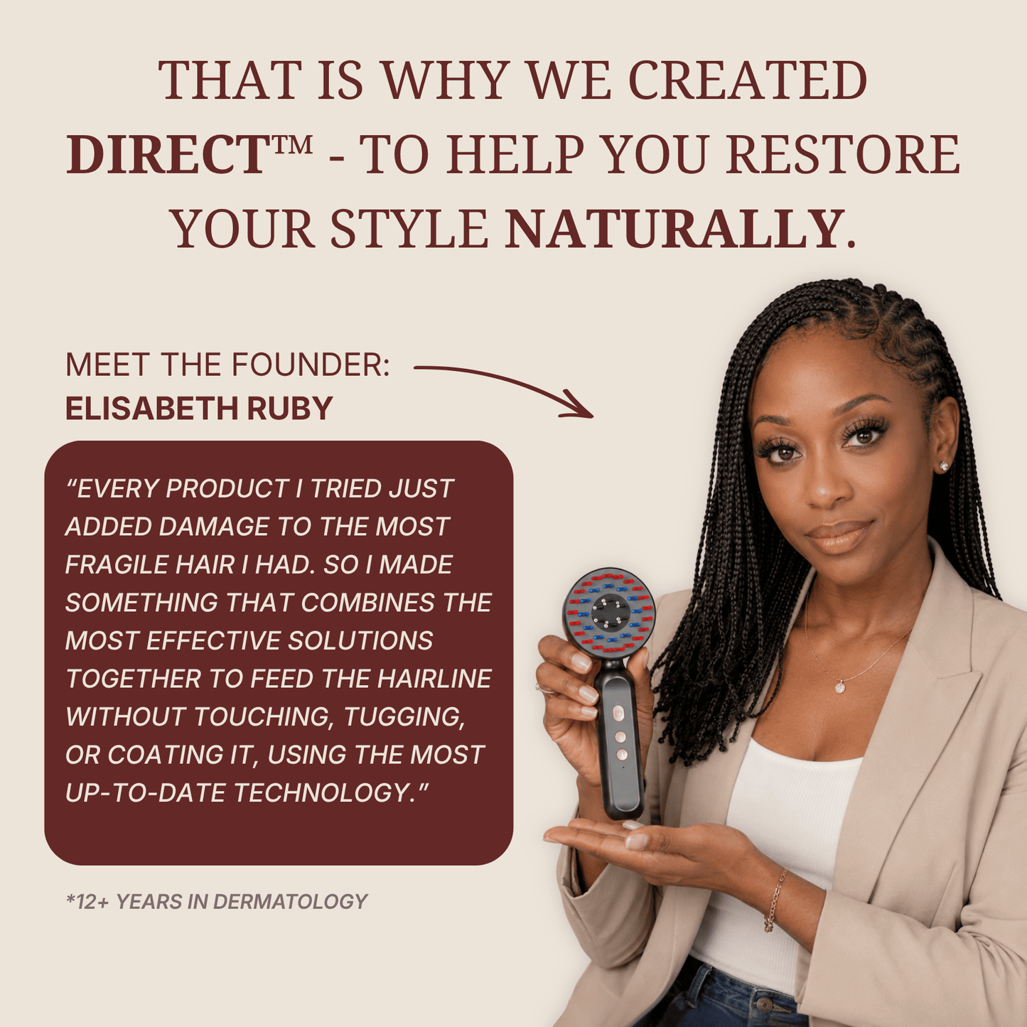 VIORAN Direct™ - Red Light Scalp Massager